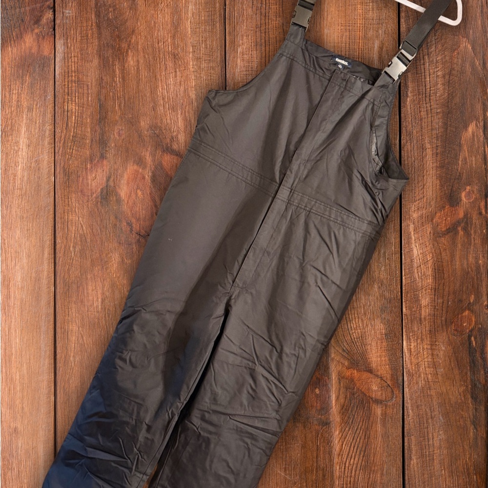 Men’s Black Snow Bib | Overalls – King Size Large Tall – NWOT